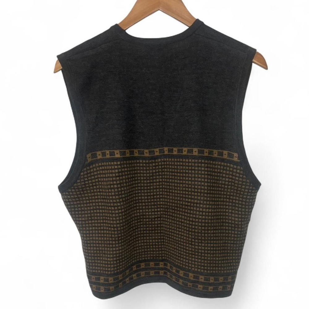 Pendleton Vintage Wool Blend Patterned Button Up … - image 3